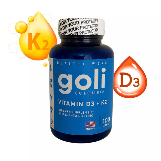 Vitamina D3 + K2 Goli 100% original