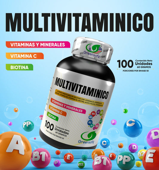 Multivitamínico x 100 Softgels GreenSofg