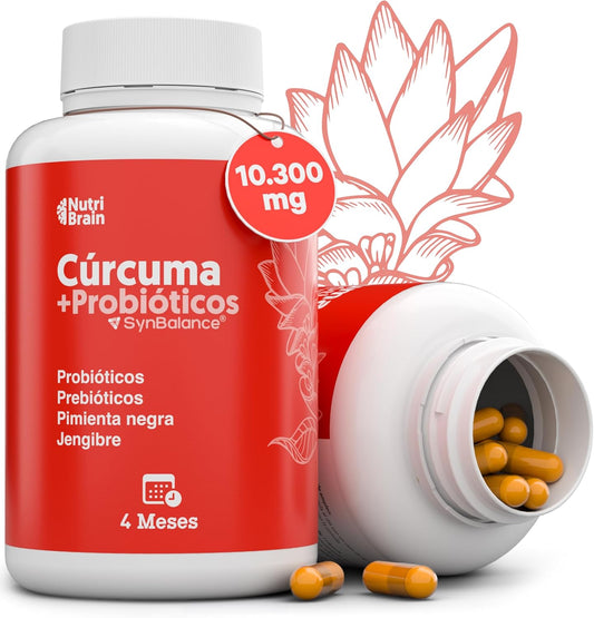 Cúrcuma Potente con Probióticos 100% original