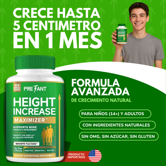 Cápsulas Crecimiento Natural