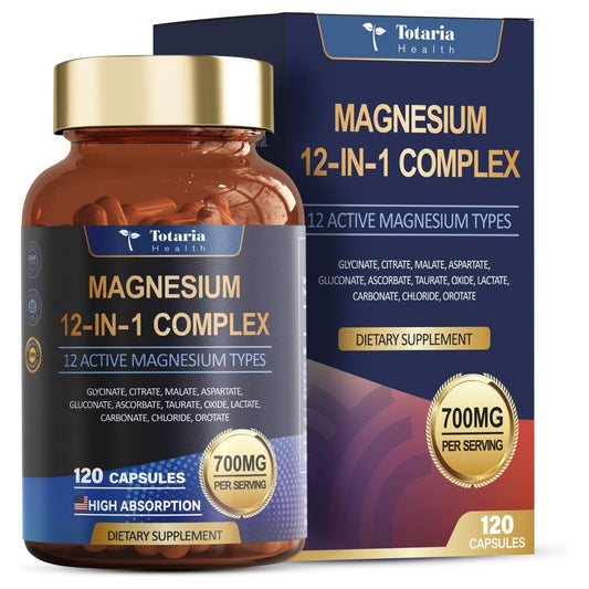 Magnesio Complejo Relax Total Fórmula Diaria