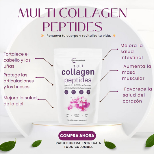 💖 MultiColágeno 8 en 1: Belleza y vitalidad desde adentro ✨