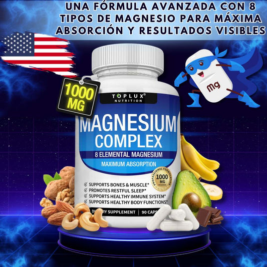 Magnesio Complex™ 8 en 1 💊 100% Original de EE.UU