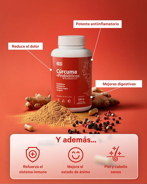 Cúrcuma Potente con Probióticos
